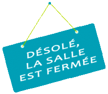 Fermeture Salle 24 et 31 Décembre 2015