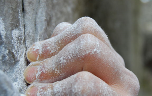 Les préhensions de mains et la pose de pieds en escalade