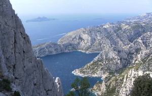 Grimpe debut de saison: Calanques