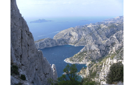 Grimpe dans les Calanques 2015