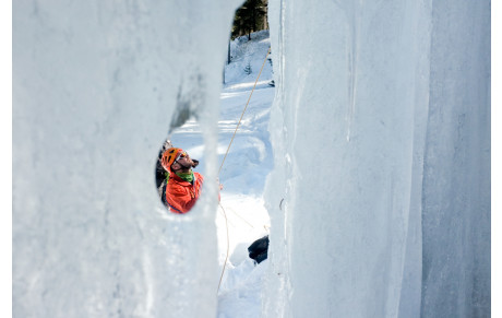 Retour cascade de glace